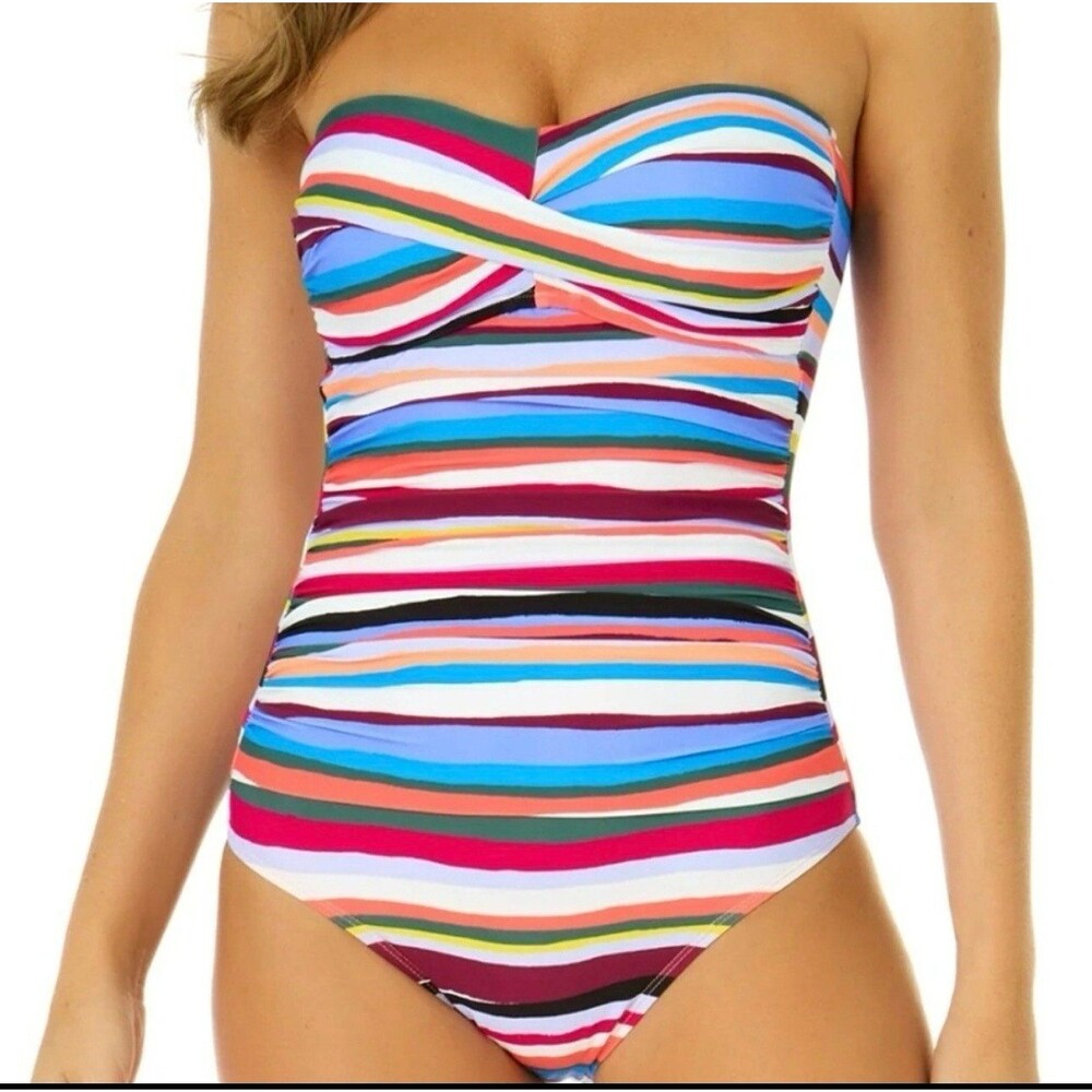 Strapless One Piece Swimsuit
